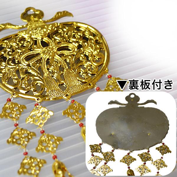 寺院解体品 真鍮製 透かし彫り 華鬘（けまん） 密教法具 仏具 古銅