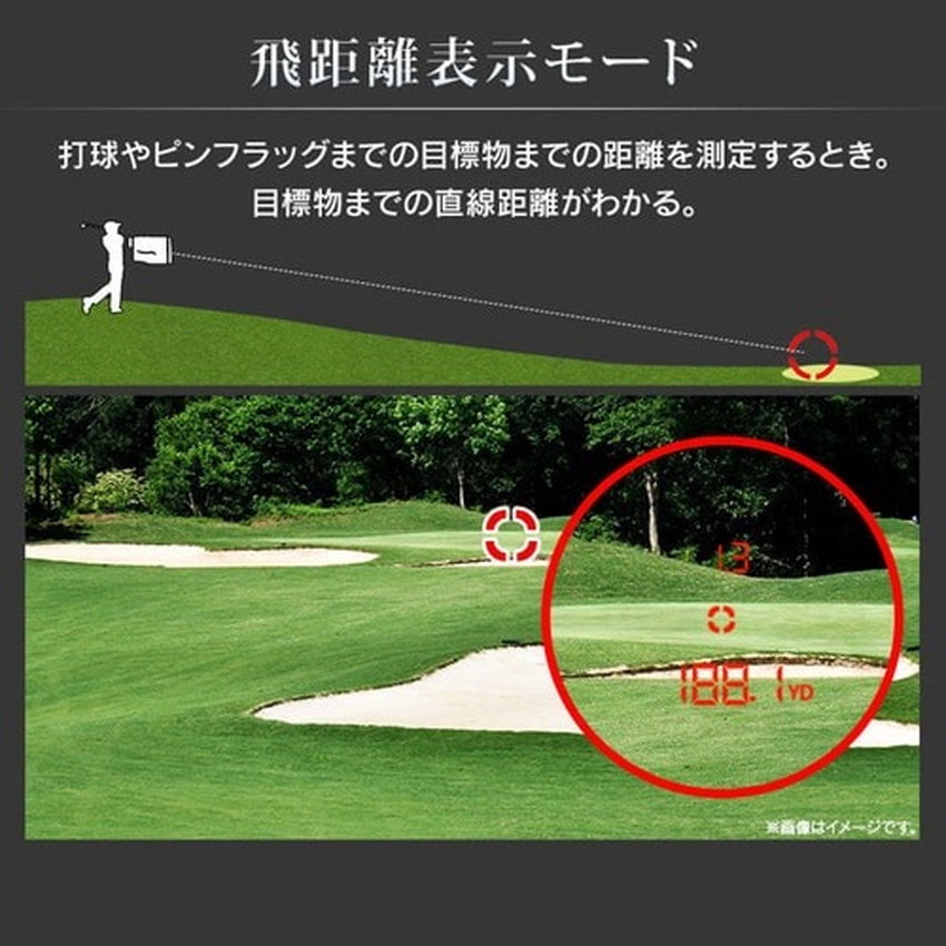 楽天市場】アイリスオーヤマ ゴルフ 距離計 距離測定 ゴルフ計測器