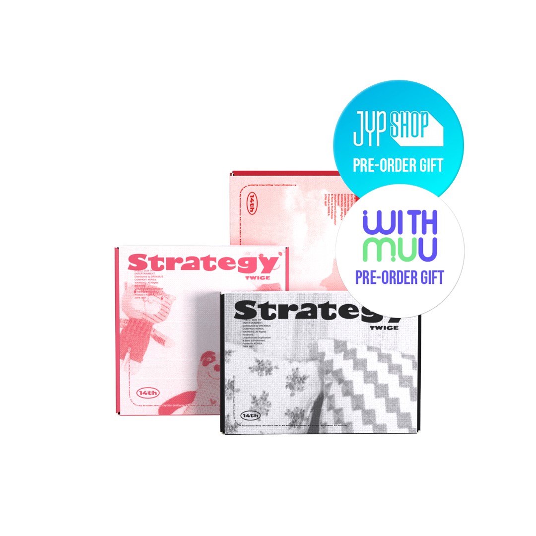 楽天市場】【ONLINE特典選択】 TWICE - STRATEGY / アルバム3種選択