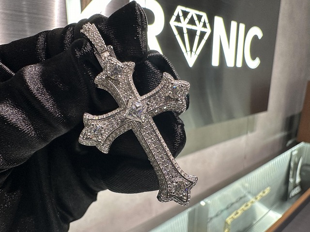 楽天市場】モアッサナイト モアサナイト ペンダント クロスペンダント