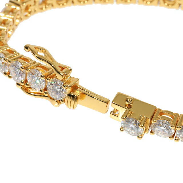 楽天市場】＼ランキング入賞／ モアサナイト 5mm テニスブレスレット