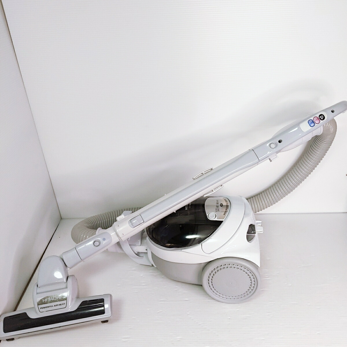 楽天市場】【中古品】日立 掃除機 紙パック式 吸込仕事率600W CV-VBK71