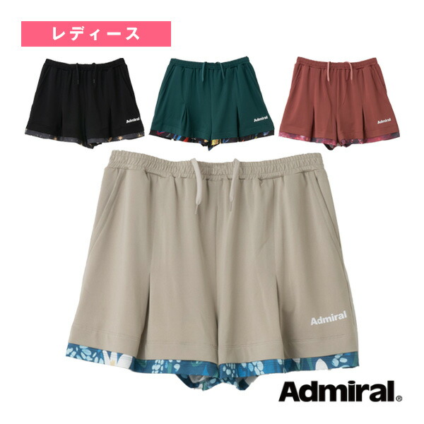 楽天市場】 タックフレアグラフィックヘムショーツ レディース ATLA537