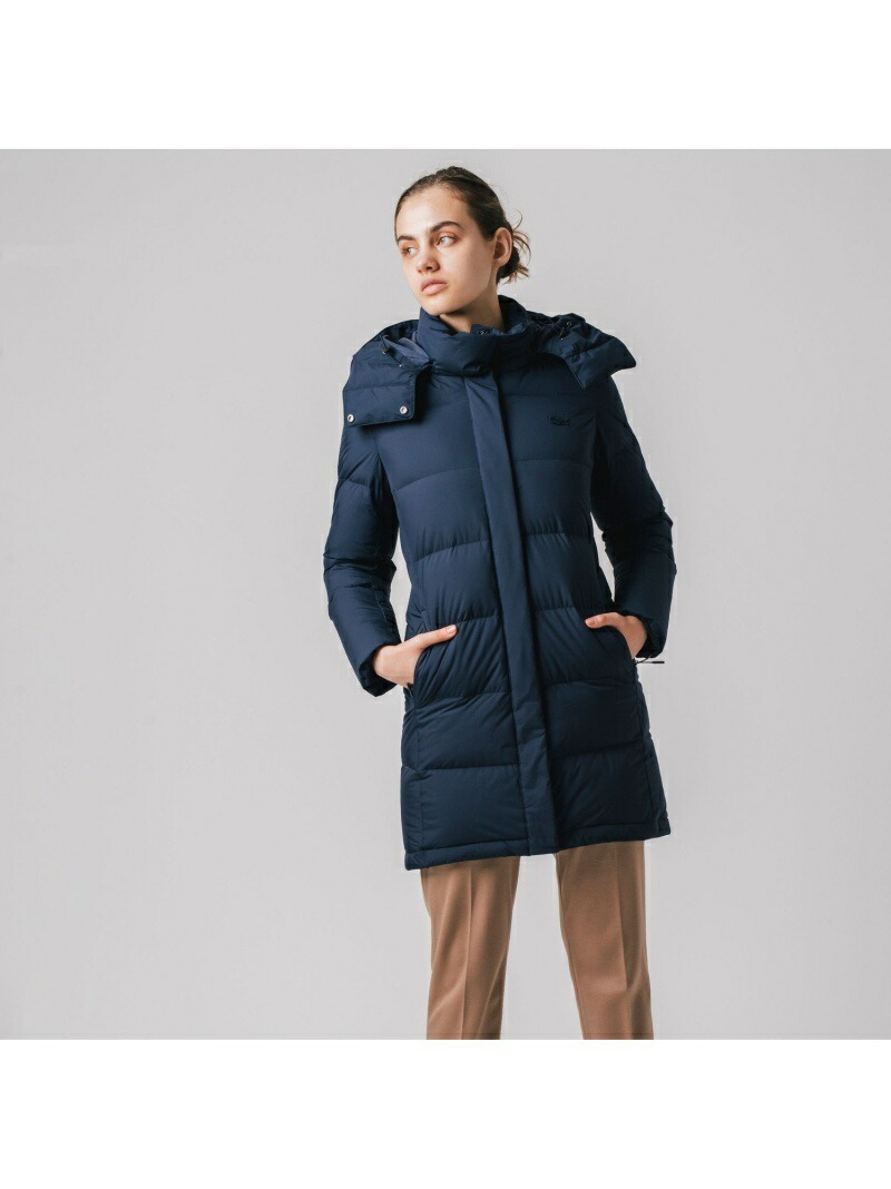 楽天市場】【SALE／50%OFF】フード脱着ダウンコート LACOSTE ラコステ