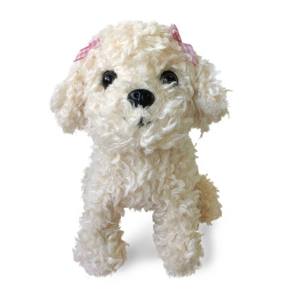 楽天市場】ぬいぐるみ Premium Puppy Toy Poodle White プレミアム