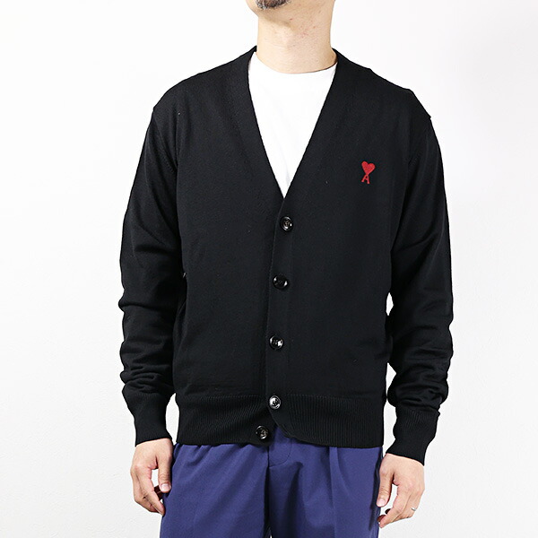 楽天市場】AMI PARIS アミ パリス カーディガン Logo Cardigan