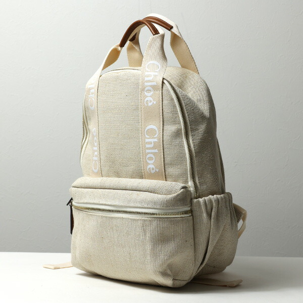楽天市場】Chloe クロエ Canvas Backpack バックパック リュックサック