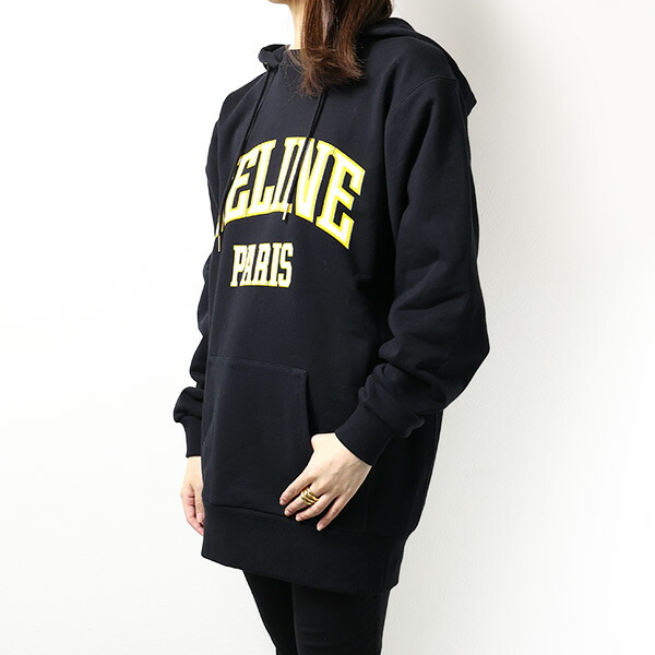 楽天市場】CELINE セリーヌ Oversized Hoodie プルオーバーパーカー