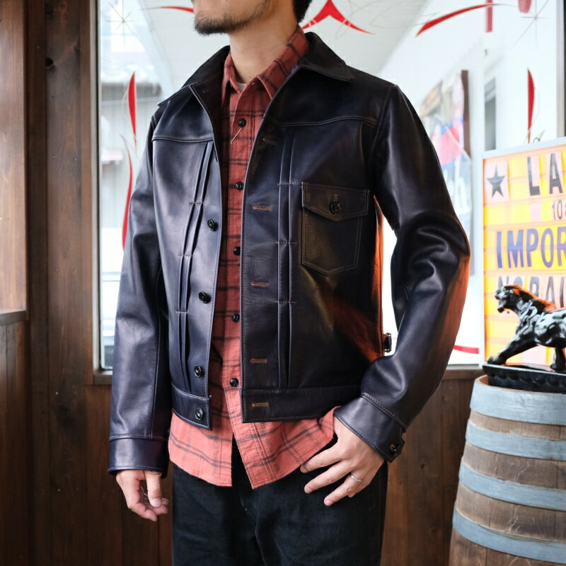 楽天市場】Y'2 LEATHER ワイツーレザー【IB-160】【INDIGO HORSE 1ST