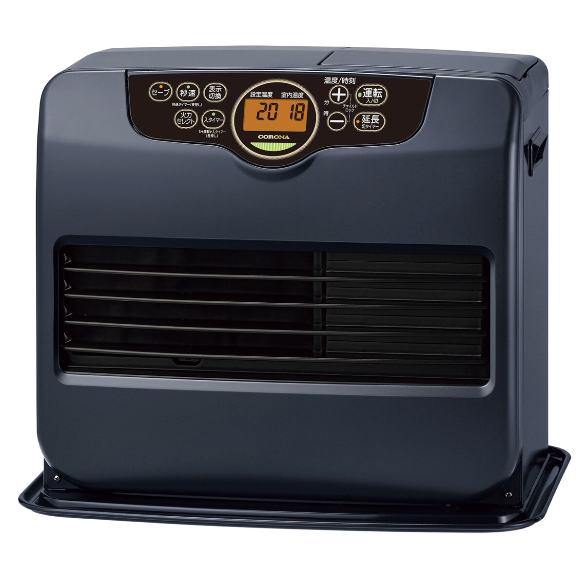 楽天市場】コロナ 石油ファンヒーター ダークネイビー FH-MVC5725BY AD