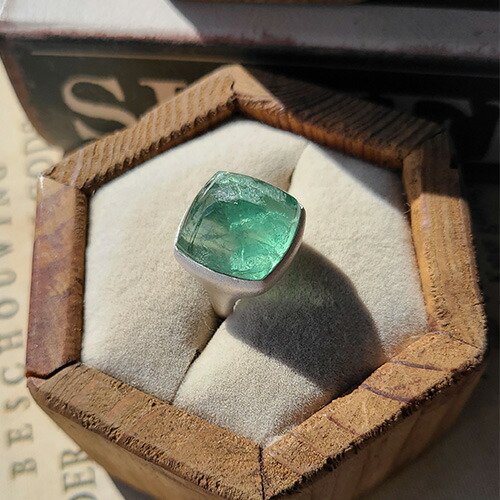 楽天市場】sign 大粒リング 天然石 リング シルバーリング 指輪