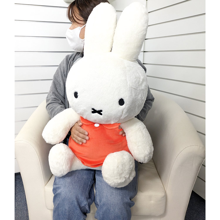 楽天市場】ミッフィー ぬいぐるみ 2L ふわふわシフォン