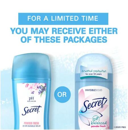 楽天市場】シークレット 【パウダーフレッシュ X 3本】インビジブル