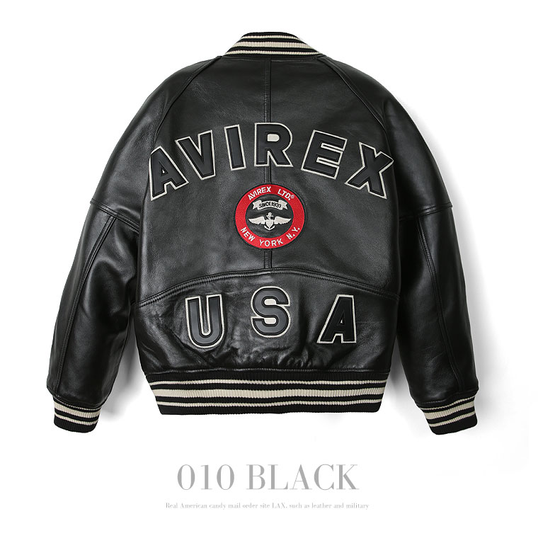 楽天市場】【ポイント10倍】AVIREX アビレックス バーシティジャケット