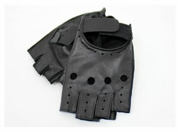 楽天市場】【レザーグローブ】革フィンガーレスグローブ メンズ