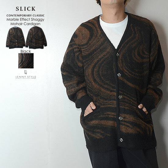 楽天市場】SLICK （ スリック ） モヘア カーディガン - （ シャギー