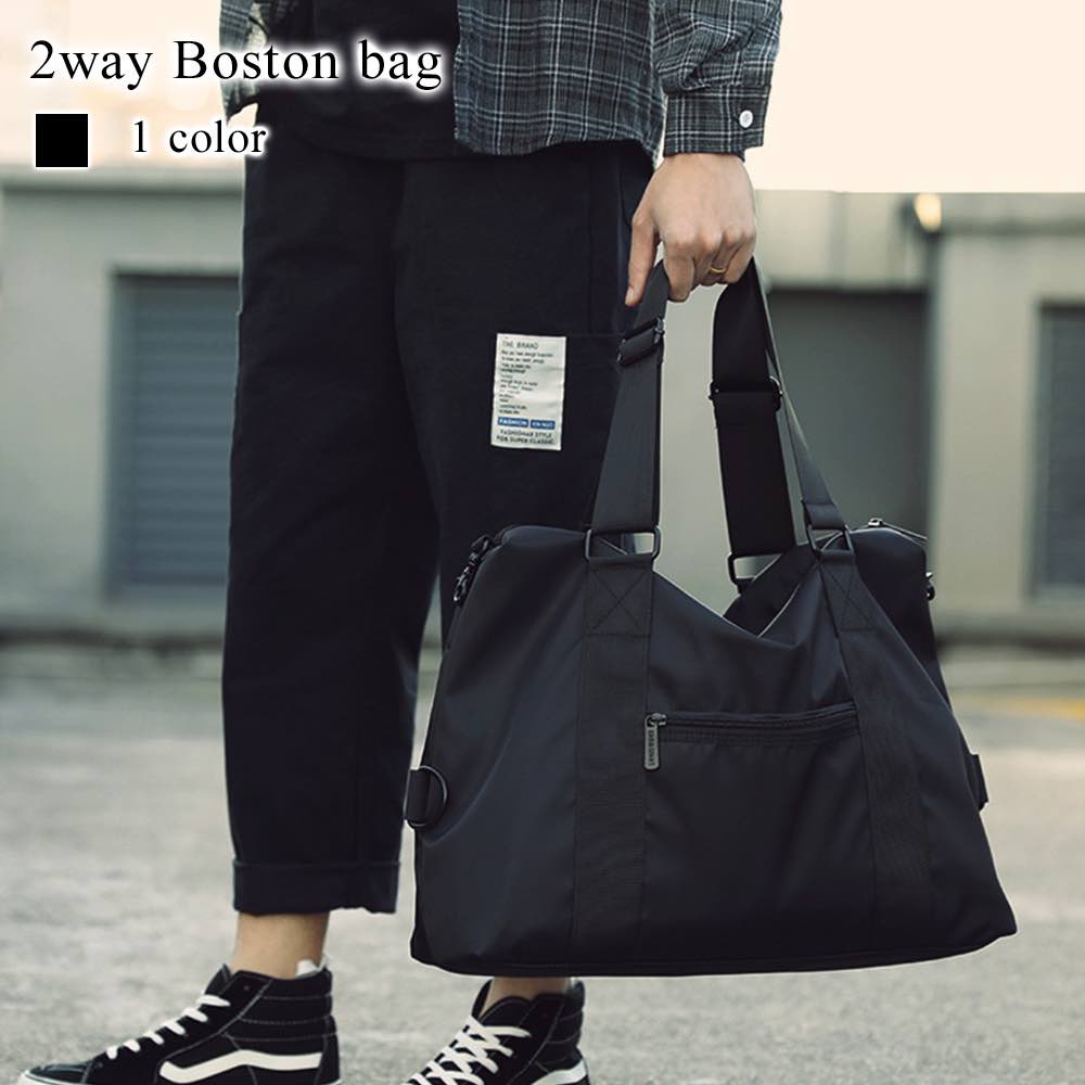 楽天市場】ショルダーバッグ メンズ 2wayボストンバッグ バッグイン