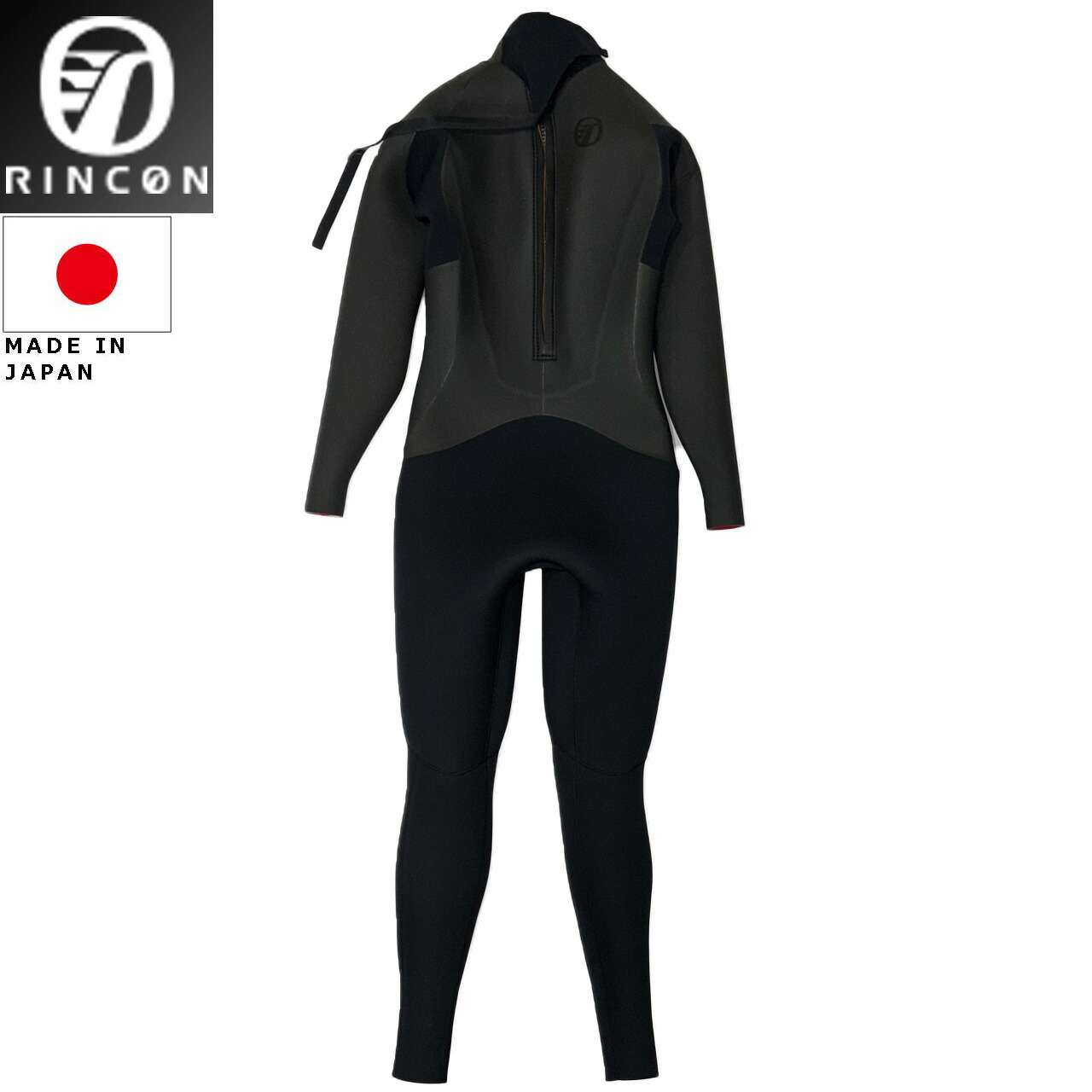 リンコンRINCONバックジップジャージフルスーツ サーフィン ウェット
