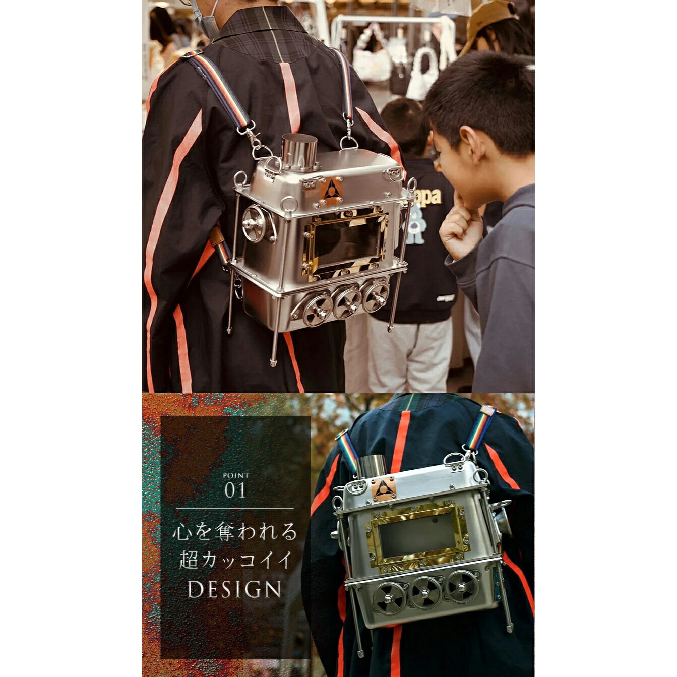 楽天市場】フォーカスアンクル リュック薪ストーブ小型 FOCUS UNCLE 薪