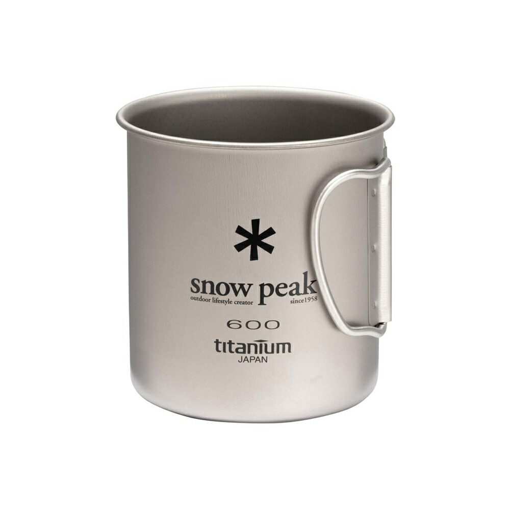 楽天市場】スノーピーク チタン シングル マグ 600ml Snowpeak