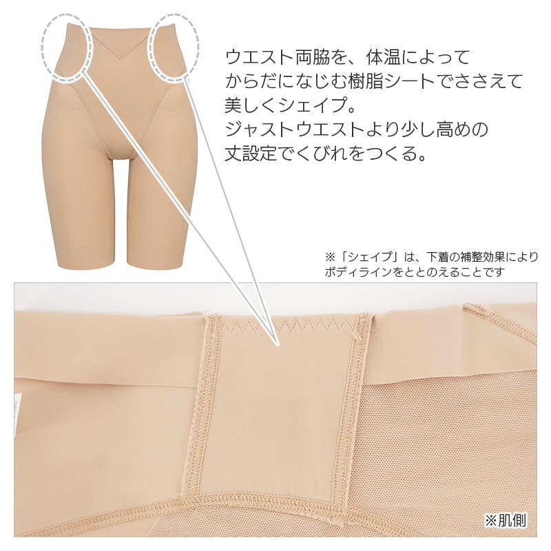 楽天市場】25%OFF ワコール 小さく見せるガードル ガードル ロング丈