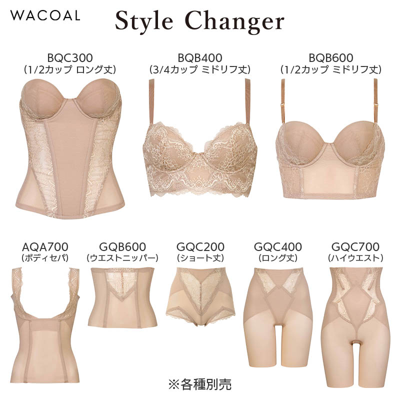 楽天市場】20%OFF ワコール スタイルチェンジャー ブラジャー 3/4