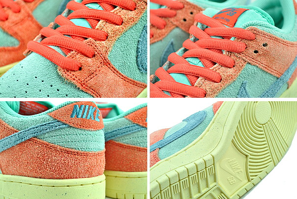 楽天市場】NIKE SB DUNK LOW PRO PREMIUM orange/noise aqua-emerald