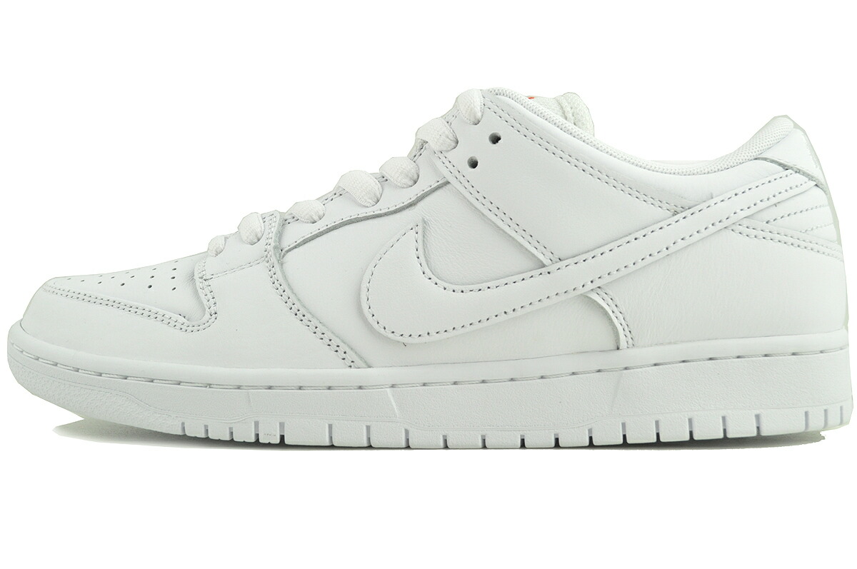 楽天市場】NIKE SB DUNK LOW PRO ORANGE LABEL white/white-wht-wht