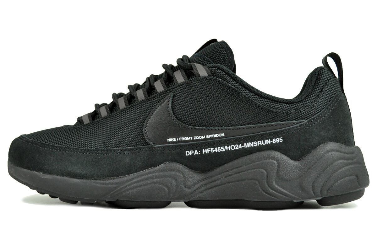 楽天市場】NIKE AIR ZOOM SPIRIDON SP FRAGMENT DESIGN blk/blk-blk