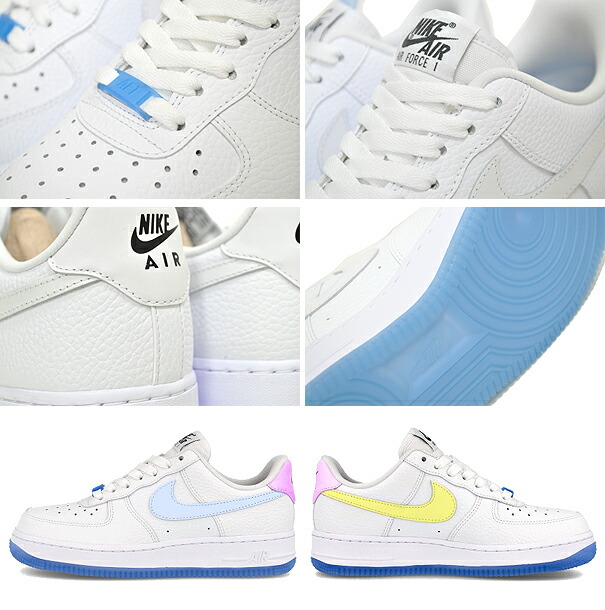 楽天市場】NIKE WMNS AIR FORCE 1 07 LX white/white-white da8301-101