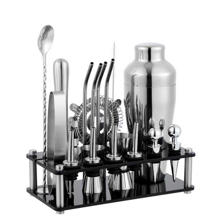 楽天市場】カクテルシェーカー 20点セット カクテル セット 道具 550ml