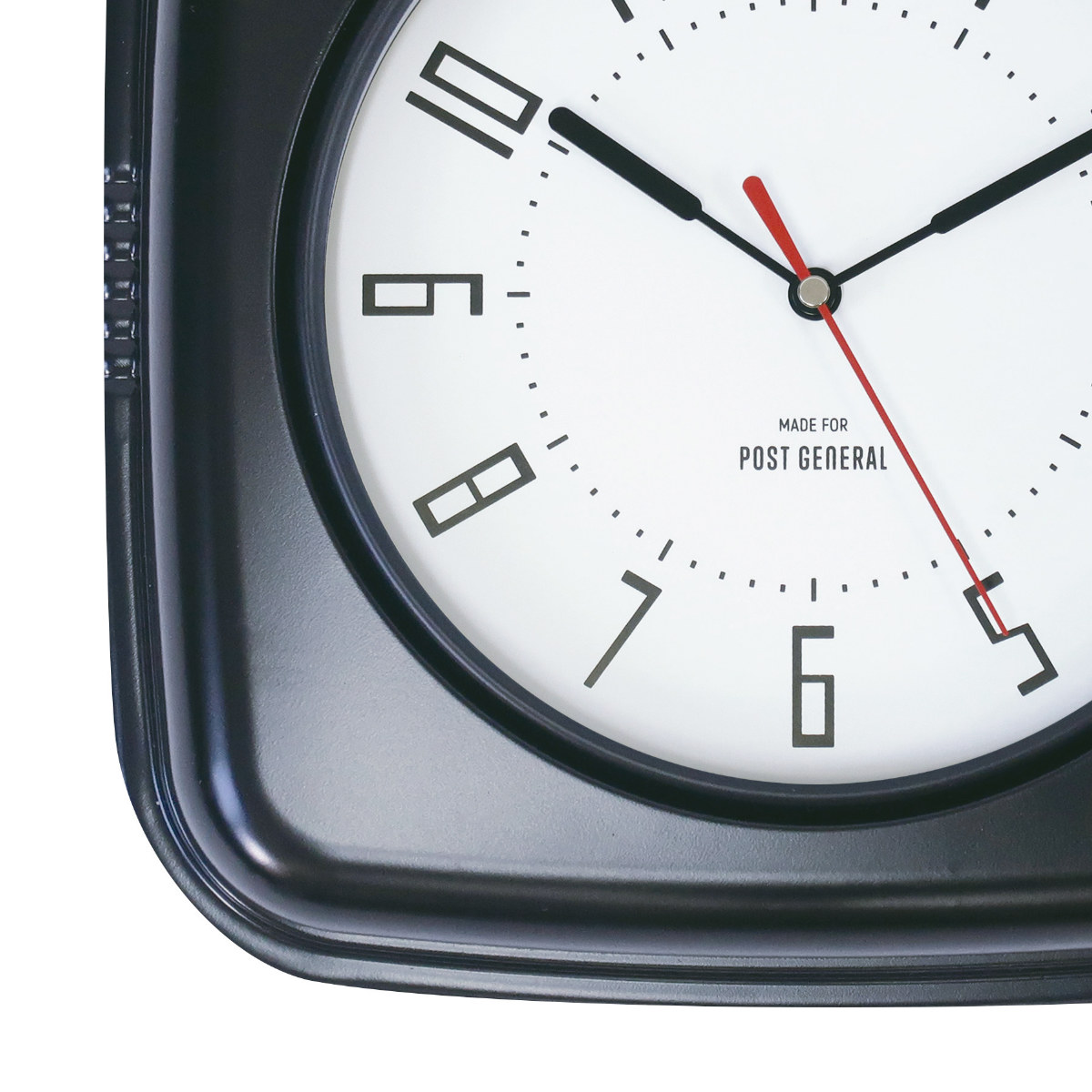 楽天市場】掛け時計 ポストジェネラル ビスファム 電池式 連続秒針