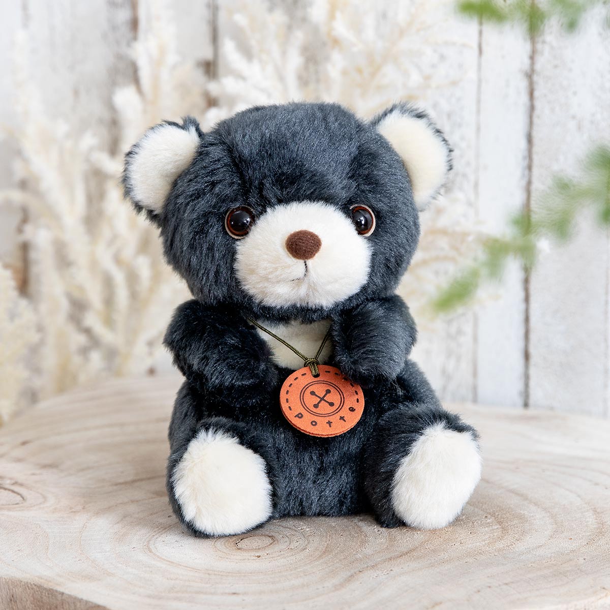 楽天市場】ぬいぐるみ potte ツキノワグマ （ ヌイグルミ 熊 くま 動物