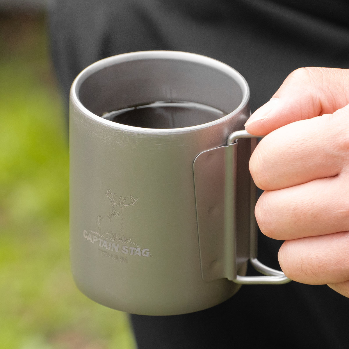 楽天市場】マグカップ 220ml チタン製ダブルマグカップ キャプテン