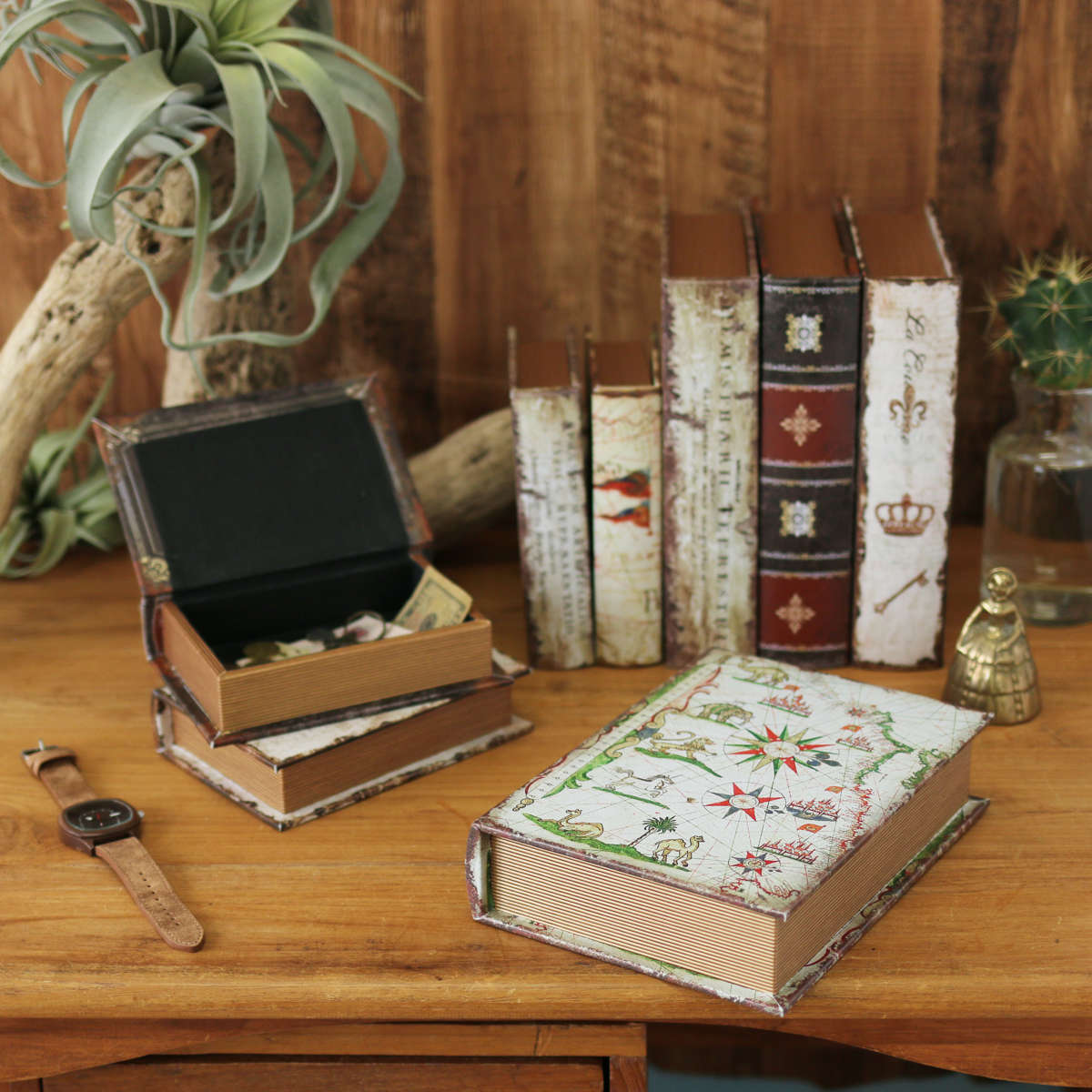 楽天市場】小物入れ ブックボックス L ジャーニー （ 収納 ブック型