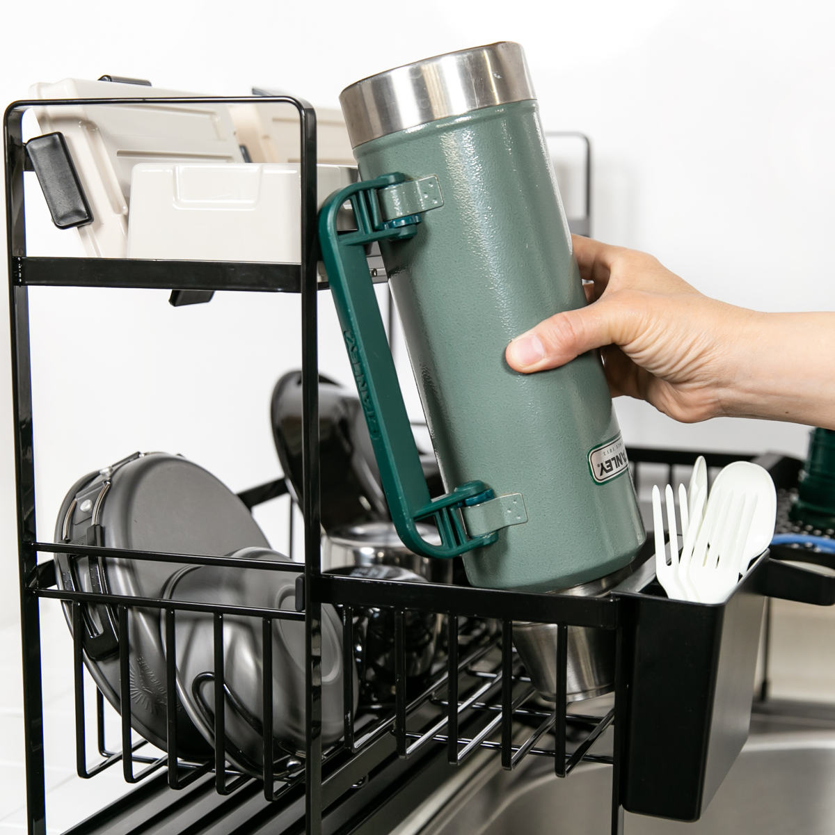 楽天市場】【レビュー特典付き】 山崎実業 tower 水切りラック