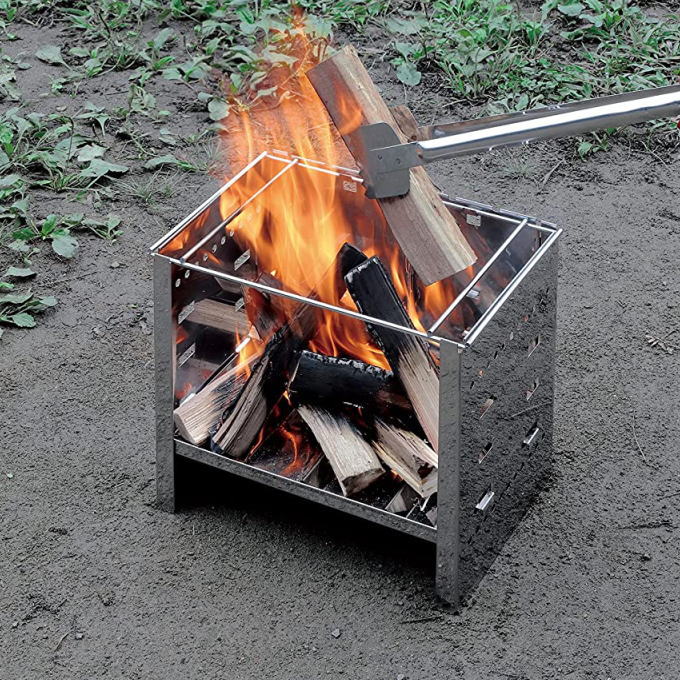 楽天市場】焚き火台 折りたたみ式 コンパクト A4型 薄型 バーベキュー