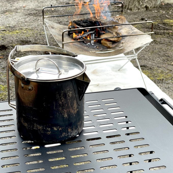 楽天市場】アウトドアテーブル キャンプテーブル アウトドアラック