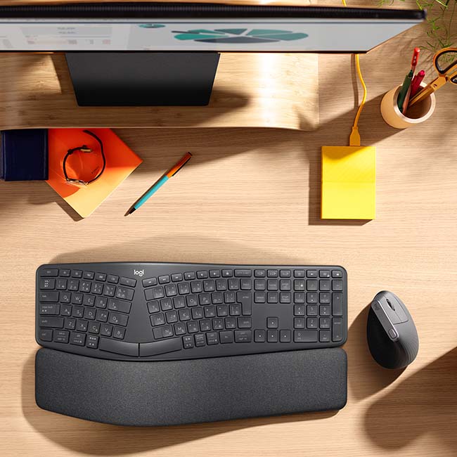 楽天市場】【セット品】ロジクール エルゴノミック キーボード マウス