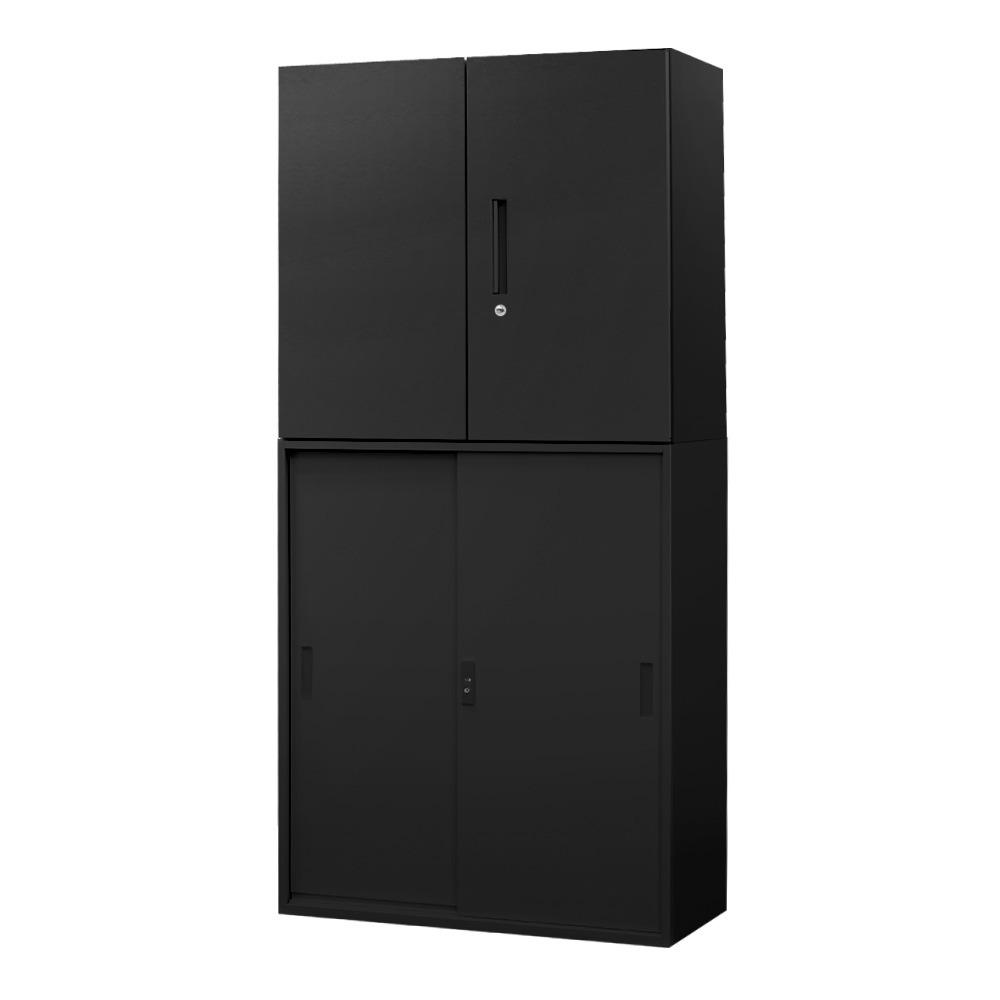 オフィス用キャビネット 両開き 鍵付き スチール 書庫」の人気商品一覧