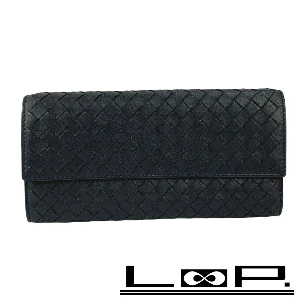 楽天市場】緊急値下げ □美品□ ボッテガヴェネタ 2つ折り 長財布