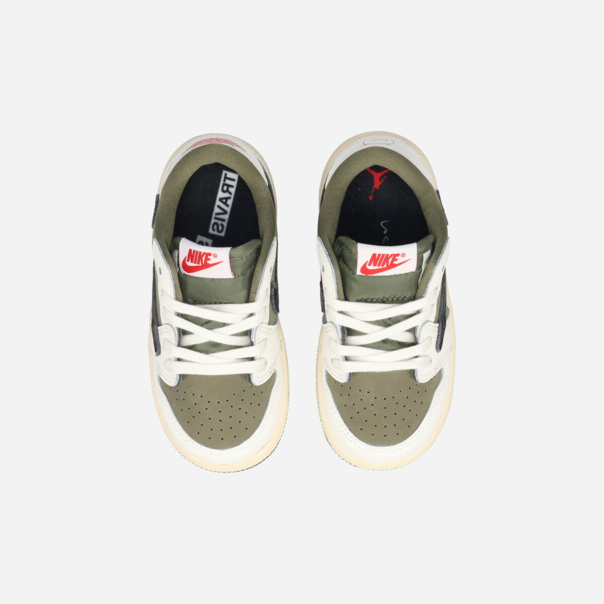 楽天市場】NIKE AIR JORDAN 1 LOW OG SP TD ×TRAVIS SCOTT 【REVERSE