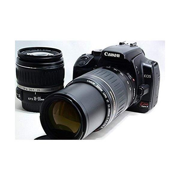 楽天市場】EOS Kiss Digital X ダブルズームレンズキット（TV