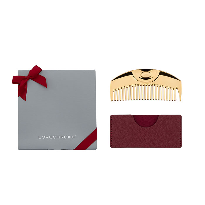 楽天市場】【公式】 ラブクロム ヘアコーム (R)K24GPツキ ゴールド