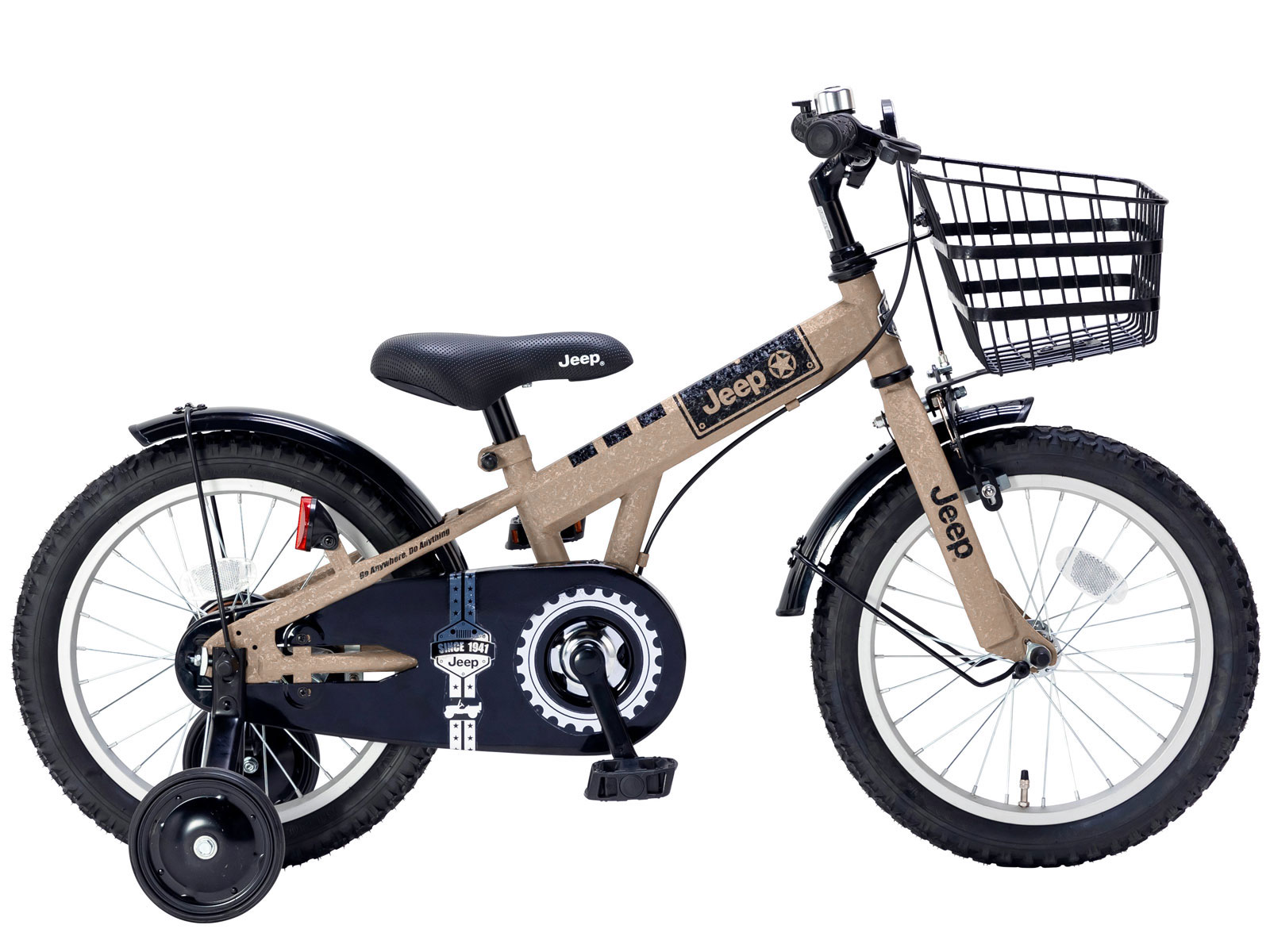 楽天市場】JEEP 完成品 子供用自転車 18インチ 自転車 補助輪 ジープ