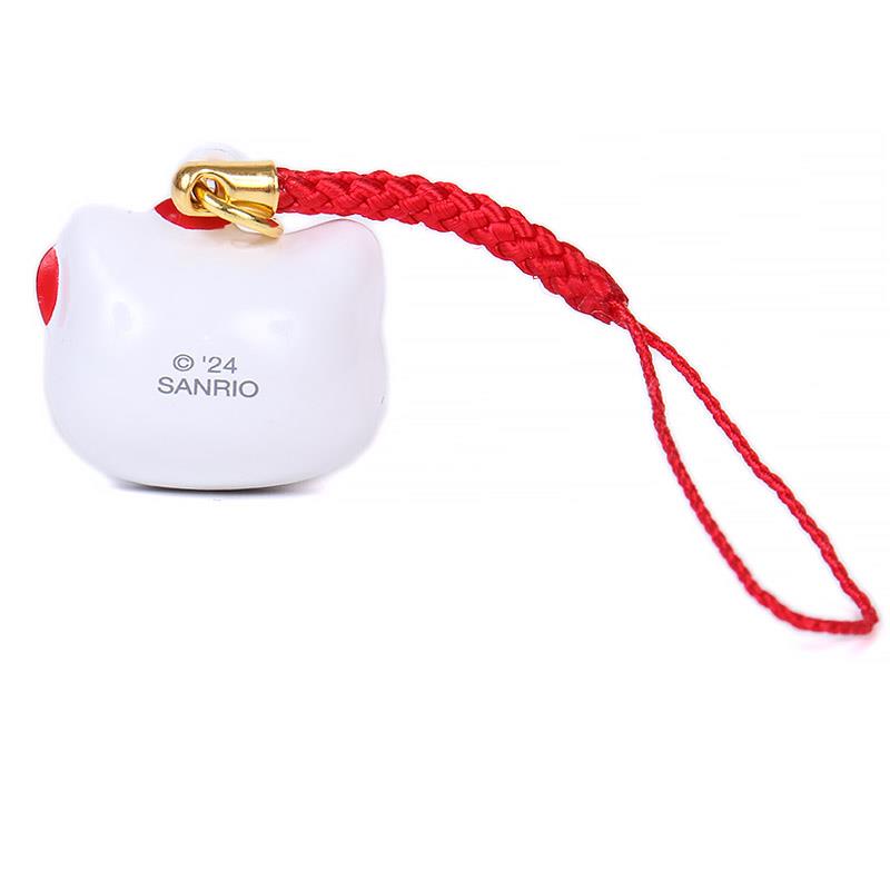 楽天市場】ハローキティ フェイス形鈴根付け ストラップ サンリオ
