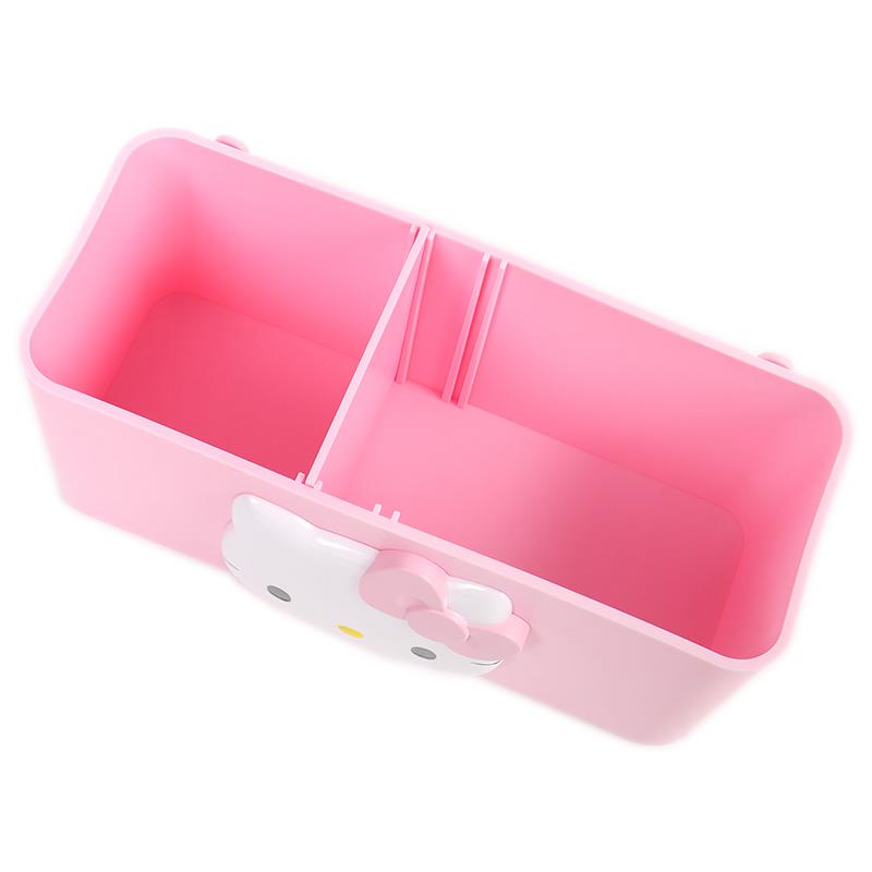 楽天市場】ハローキティ カーバスケット ドリンクホルダー 車内収納