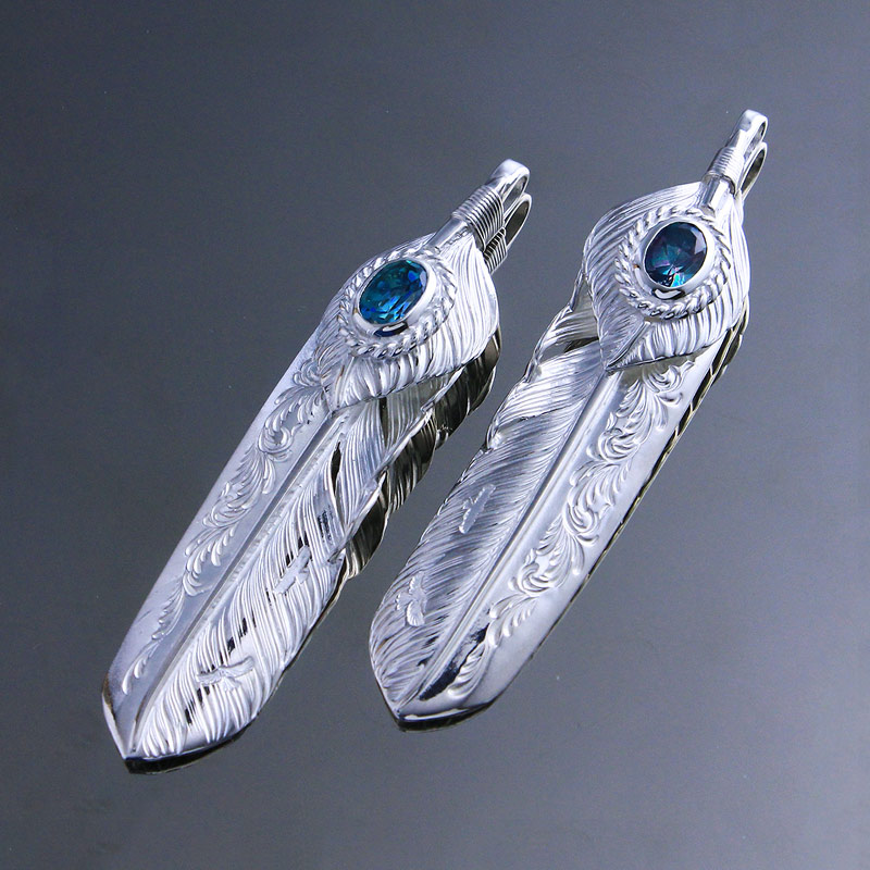 楽天市場】鷲見太郎 Taro Washimi フェザーペンダント L arabesque