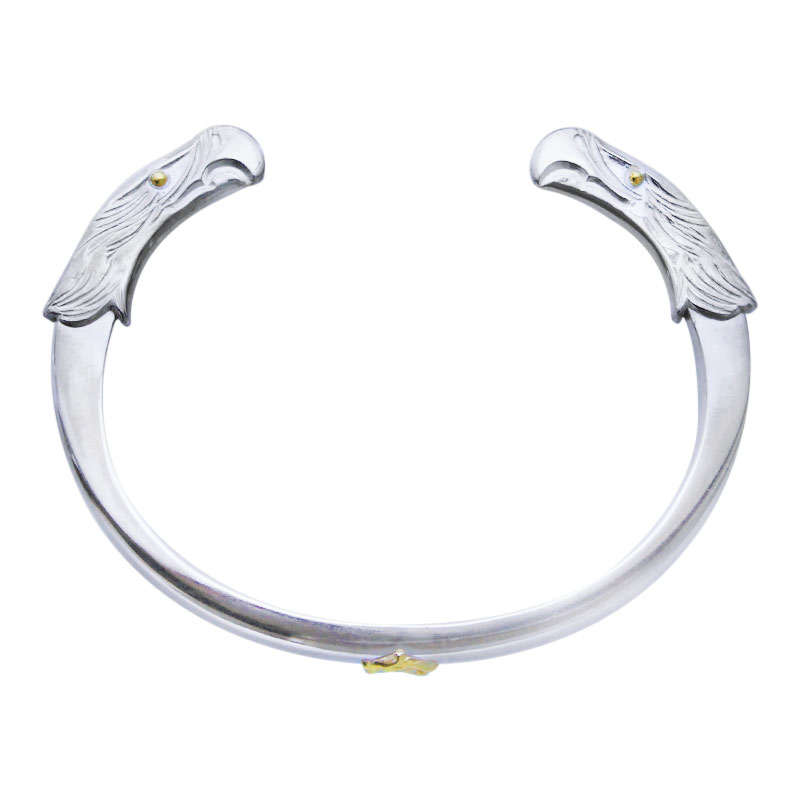 楽天市場】鷲見太郎 Taro Washimi フェザーペンダント M eagle face