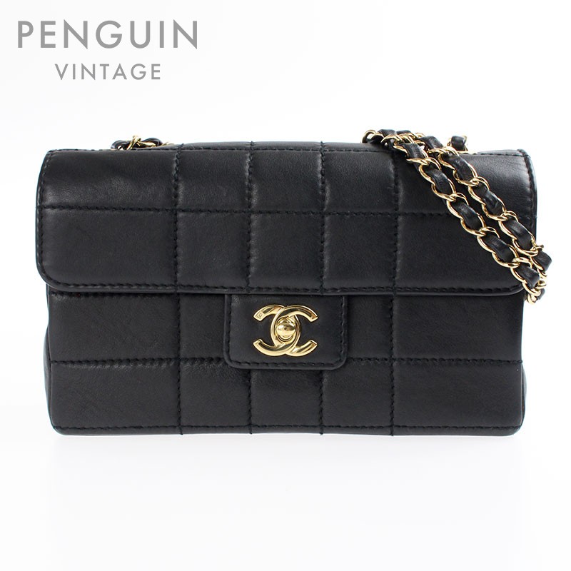 楽天市場】極美品 シャネル CHANEL チョコバー ターンロック チェーン